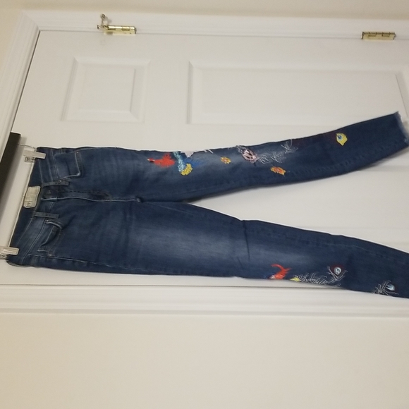 Free People embroidered jeans - Picture 4 of 9